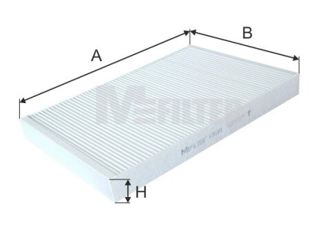 Фильтр салона Audi A4/ A5/ Q5/ Q7 2.0-3.0 TDI 15- MFILTER K 9181