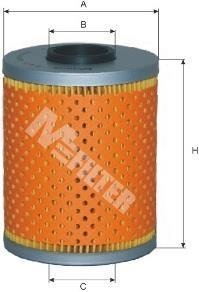 Фільтр оливний (фільтр-патрон) MFILTER TE603