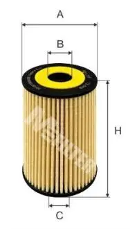 Фильтр масляный MFILTER TE649