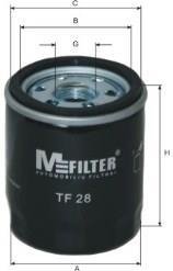 Фільтр оливний MFILTER TF28 (фото 1)