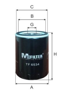 Фільтр масляний Captiva/Antara 3.2 06- MFILTER TF 6534