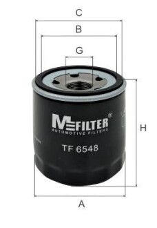 Фільтр оливний MFILTER TF6548