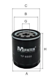 Фільтр оливний MFILTER TF6550