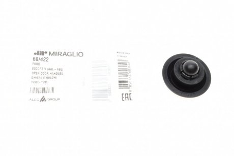 Кнопка обмежувача дверей (задніх) Fiat Ducato/Citroen Jumper 06- (черна) MIRAGLIO 60/422 (фото 1)