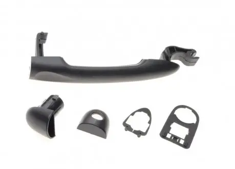 Ручка дверей (передніх/ззовні) Renault Clio/Megane/Scenic 09- (чорна) MIRAGLIO 80/862