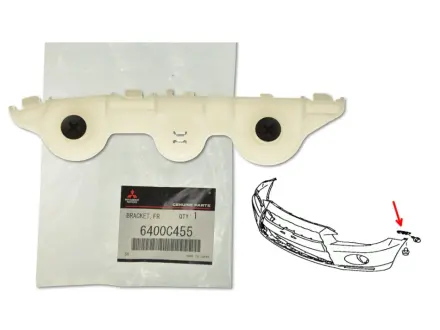 Кронштейн переднего бампера Outlander XL (2009-2014) левый MITSUBISHI 6400C455