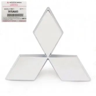 Эмблема в решетку радиатора Lancer 10, ASX, Outlander (XL, 3) MITSUBISHI 7415A603