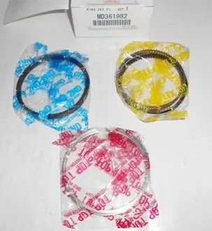 Оригинальные поршневые кольца STD (комплект на двигатель) MITSUBISHI MD361982