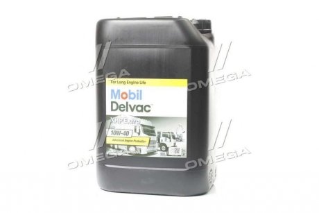 Олива моторна DELVAC XHP EXTRA 10W-40 (Каністра 20л) MOBIL 121737