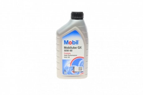 Олива трансмісійна mobilube gx 80w-90. 12x1 lt (1 л) (альт. код 152660) MOBIL 142116