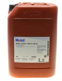 Масло моторное Super 3000 X1 5W-40 (20 л) MOBIL 150011