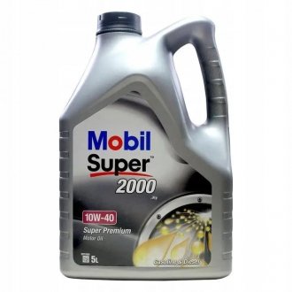 Моторное масло Super 2000 10W-40 (5L) MOBIL 150563 (фото 1)