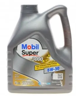 Масло моторное Super 3000 XE 5W-30 (4л) MOBIL 153018