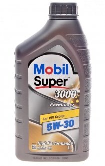 Масло моторное Super 3000 Formula V 5W-30 (1 л) MOBIL 153454 (фото 1)