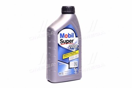 Масло моторное super 2000 x1 5w-30 (канистра 1л) MOBIL 155184