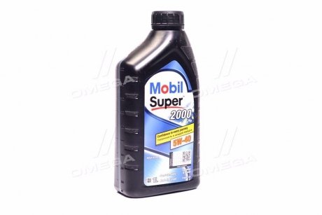 Масло моторное super 2000 x3 5w-40 (канистра 1л) MOBIL 155338