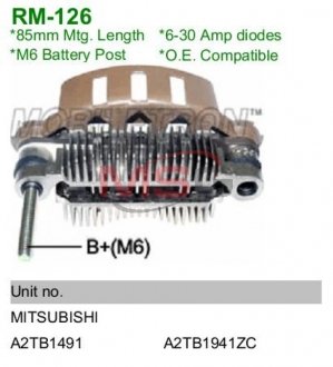 Діодний міст MOBILETRON RM-126