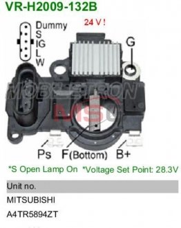Регулятор напруги генератора MOBILETRON VRH2009132B
