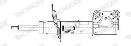 Амортизатор газомасляный MONROE 742274SP