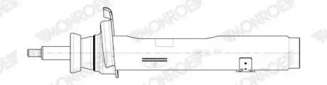 Амортизатор газомасляний MONROE G8641