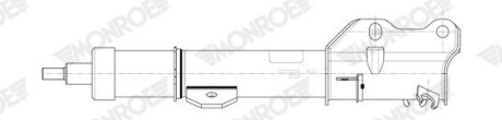 Амортизатор газомасляний MONROE G8822