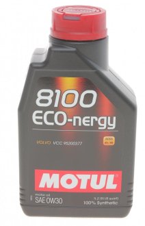 Моторна олива 8100 Eco-Nergy (VCC 95200377) 0W-30 1L MOTUL 102793