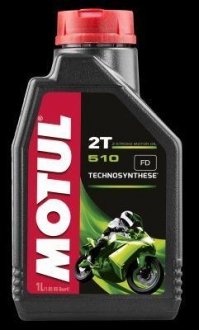 Масло для 2-х тактных двигателей, 510 2t 1l MOTUL 104028