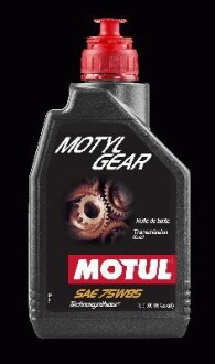 Масло трансмиссионное motylgear sae 75w-85 1l MOTUL 106745 (фото 1)