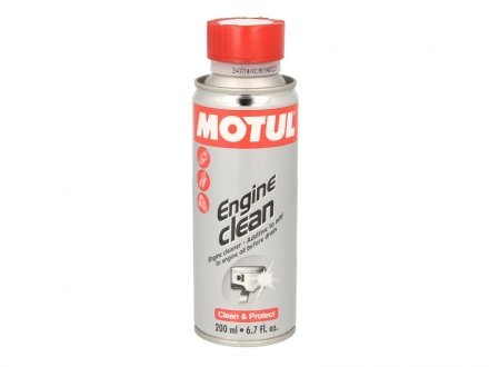 Засіб для промивки масляної системи двигуна мотоцикла Engine Clean Moto (200ml) MOTUL 339612