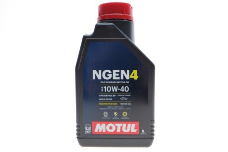 Моторное масло 10W40 NGEN 4 (1L) MOTUL 387801