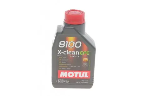 Масло моторное 8100 X-clean EFE 5W-30 (1л) MOTUL 814001