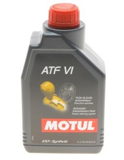 Олива АКПП ATF VI (Toyota ATF WS, VAG G055540A2, Dextron VI) 1л MOTUL 843911