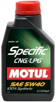 Масло моторное Specific CNG/LPG 5W-40 (1 л) MOTUL 854011 (фото 1)