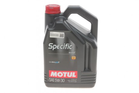 Олива моторна Specific Dexos 2 5W-30 (5л) MOTUL 860051