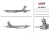 Рулевая рейка с ГУР восстановленная AUDI A4 (8E2, B6) 00-04,A4 Avant (8E5, B6) 01-04,A4 кабрио (8H7, MSG AU234R (фото 1)