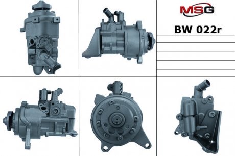 Насос гур восстановленный bmw 5\' f07 gt n57 2010-,7\' f01 2008-ixetic MSG BW022R