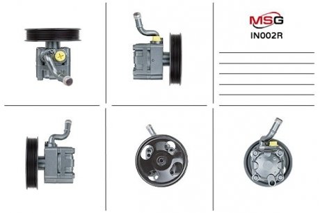 Насос гур восстановленный infiniti ex35 j50 07-12 MSG IN002R