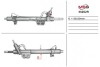 Рулевая рейка с ГУР восстановленная INFINITYQX 56 04-NISSA PATHFINDER 05-,NISSAN ARMADA 03-,NISSAN T MSG IN202R (фото 1)