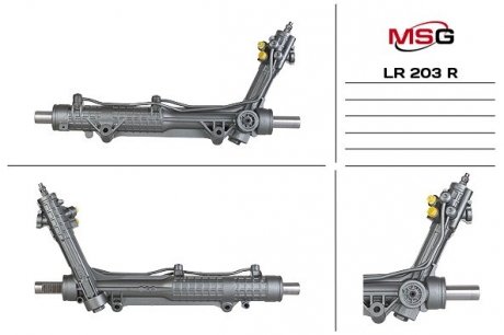 Рулевая рейка с ГУР восстановленная LAND ROVER RANGE ROVER III (LM) 02- MSG LR203R