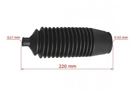 Пыльник рулевой рейки mitsubishi pajero 00-06 MSG MT204DUSTER