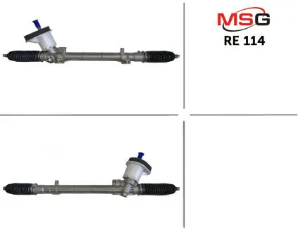 Рульова рейка без ГПК RENAULT FLUENCE 10-,GRAND SCENIC 09-,MEGANE CC 10-,SAMSUNG SM3 11- MSG RE114