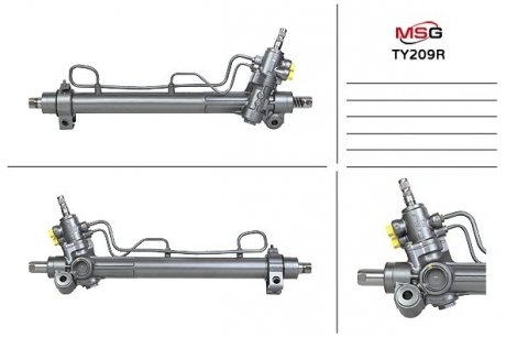 Рулевая рейка с ГУР восстановленная TOYOTA CAMRY (_CV2_, _XV2_) 96-01 MSG TY209R