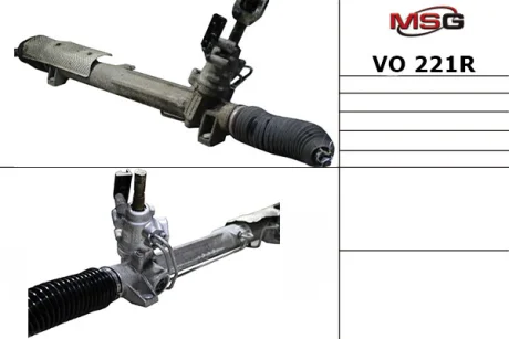Рульова рейка з ГУР відновлена для левостороннего движения (1) Volvo XC90 02-16 MSG VO221R