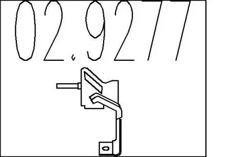 Резиновый элемент крепления MTS 02.9277