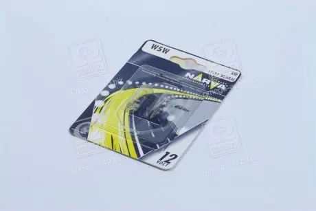 Лампа накаливания w5w 12v 5w w2,1x9,5d (2шт. blister) NARVA 17177B2