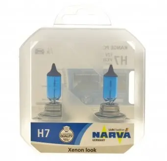 Автолампа H7 12V 55W PX26d Range Power White (4500K) (2 шт.) NARVA 486072100