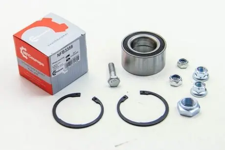 Подшипник ступицы перед. Caddy II/Golf II/Golf III/Passat B3/B4 NFC NFB3358