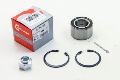 Подшипник ступицы перед. Daewoo Lanos/Aveo/Kalos 02-03 NFC NFB5786