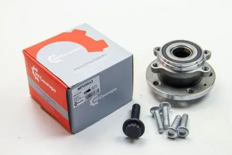 Подшипник ступицы перед. Caddy 04-/Golf 04- (4 болта) NFC NFH5643