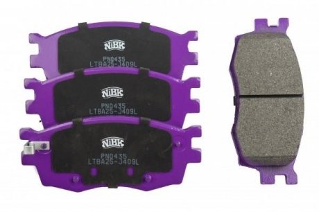 Тормозные колодки дисковые NiBK PN0435